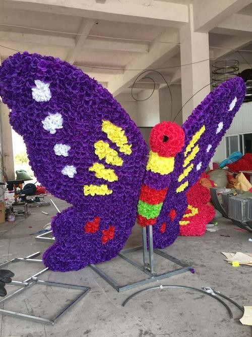 小花朵小動(dòng)物放綠雕造型專業(yè)定制 成都綠雕批發(fā)廠家量大從優(yōu)